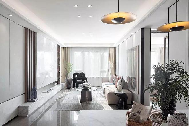 85㎡现代风时尚高级的质感北欧范的布置营造优雅舒适气质！